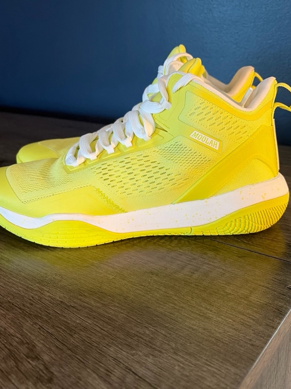 Women's Moolah Bright Yellow Court Sneakers